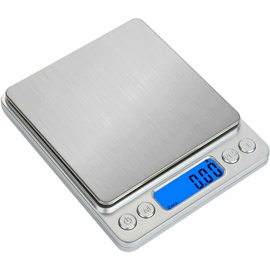 Home Kitchen Scale 0.1g/3kg English Kitchen Scale for Food Jewelry, Herbs, Coffee, etc.