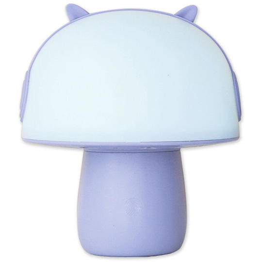Children's projection night light, creative projection fun light - hibiscus purple