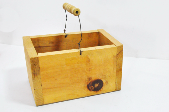 Handmade Pine Wood Box, Tote, Or Caddy, Gift