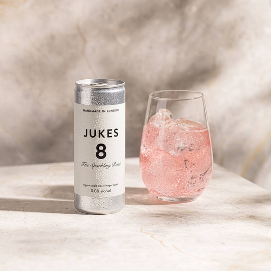 Jukes8 Non Alcoholic Sparkling Rosé Case