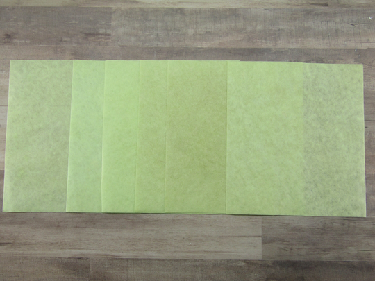 6 Green Tea Dyed Filters Mix Embossed Junk Journal Pages-Art Craft Supplies Vintage 9 X 8 Paper-Junk =Ephemera-Card Making-Vintage Inspired
