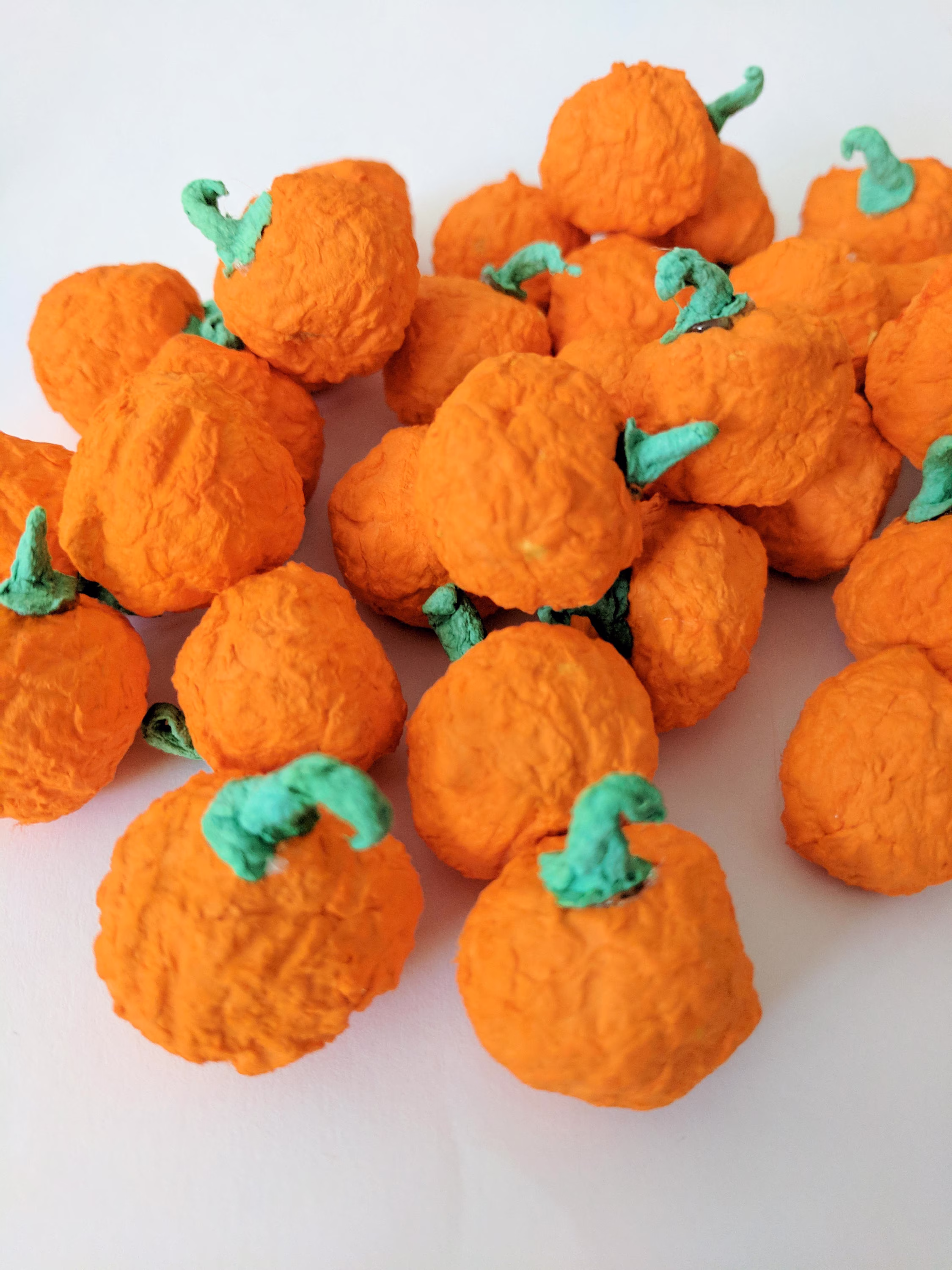 Halloween Pumpkin Seed Bombs