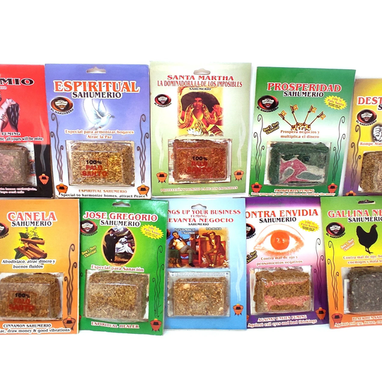 Incense Sahumerio Smudging Palo Santo Shamanic Botanica Smudge