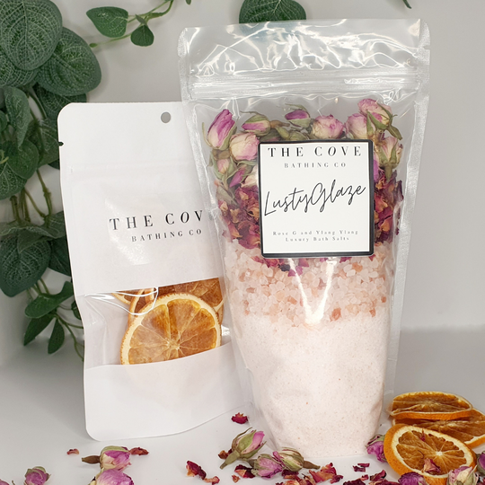 Lusty Glaze Luxury Bath Salts And Oranges