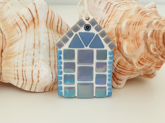 Mosaic Beach Hut - Powder Blue