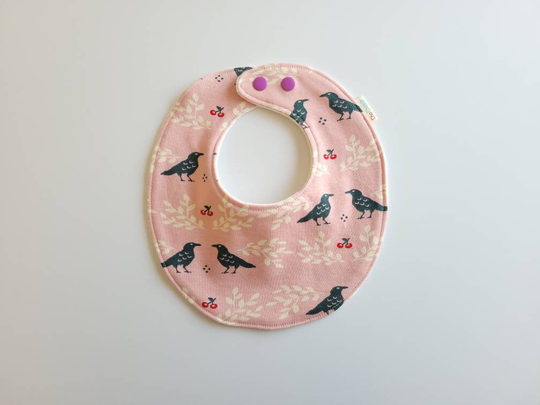 Spring/Summer Round Bibs, Organic Modern Baby Bib, Kids Drool & Toddler Bibs