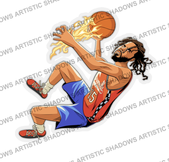J. Cole Off Season Sticker-J Sticker, Dreamville Rapper Hip Hop Art, Forest Hills Drive, Kod