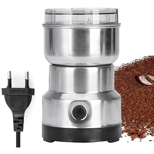 Lifcausal - Multifunction Smash Machine Electric Cereals Grain Grinder Mill Spice Herbs Pulverizer Grinding Machine Tool Stainless Steel Electric