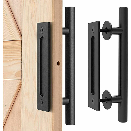 Barn door handle, sliding door handle, solid barn door handle, garage handle, door handle, sliding door handle, powder