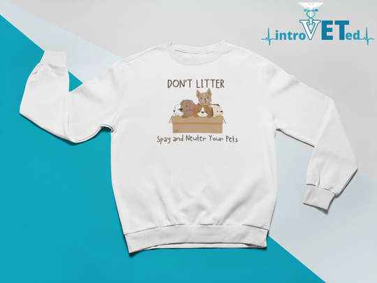 Veterinarian Sweatshirt, Vet Student Adopt Don't Shop, Dog Rescue Tech Sweatshirt, Dvm Sweatshirt