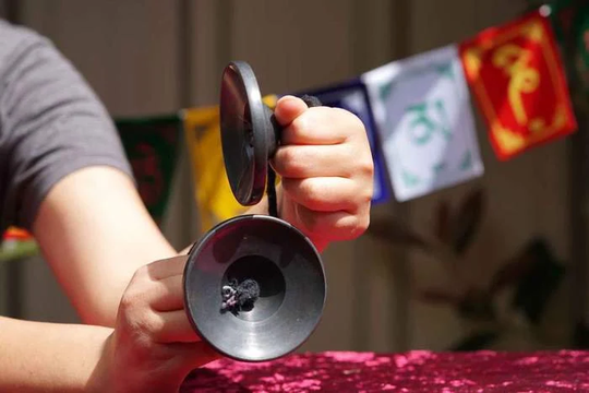 Seasonal Sale -Tibetan Cleansing Chimes | High Quality Tibetan Bell - Space Cleansing & Aura Balance Tingsha Cymbals