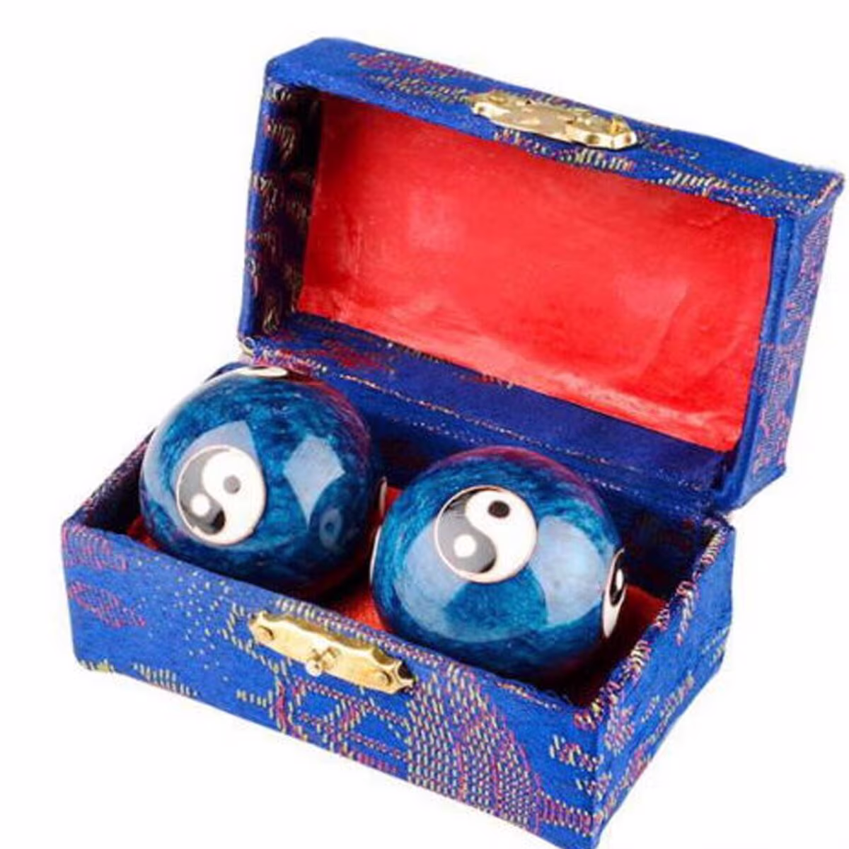 Yin Yang Chinese Meditation Ball, Baoding Balls, Zen Stress Relieve Balls
