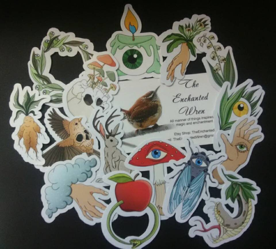 Mystical Garden Sticker Set