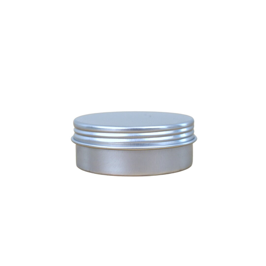 Nutley's 25Ml Aluminium Screw Top Lip Balm Tins
