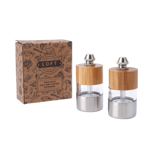Twin Mini Salt And Pepper Set In Gift Box