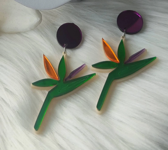 Bird Of Paradise Earrings