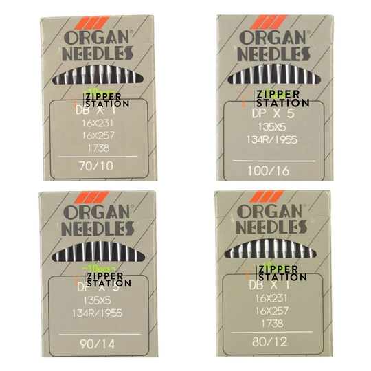 Organ Industrial Sewing Machine Needles 134R 135x5 Dpx5 Pack Of 10