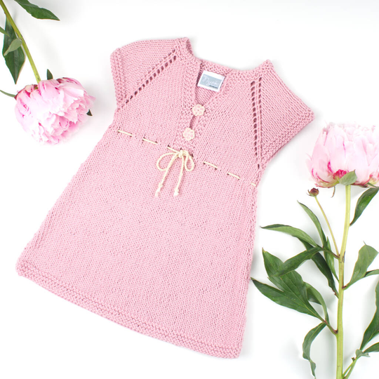 Handmade Organic Flower Dress