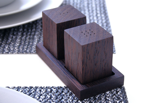 Wooden Salt & Pepper Shakers