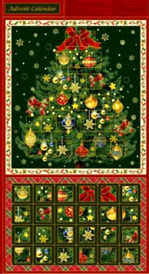 Christmas Ornament Advent Calendar - Season's Greetings Fun