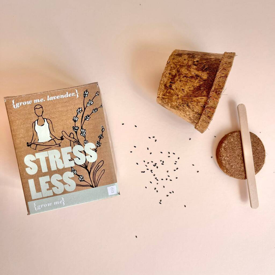 Grow Me Stress Less Lavender Gift Box