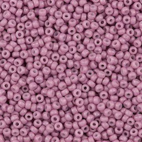 Miyuki Seed Beads 11/0 Matted Opaque Antique Tea Rose, 2037-New