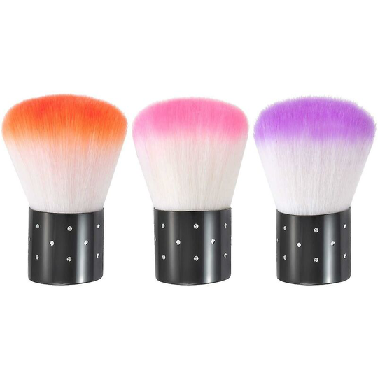 FVO - Pieces Nail Arts Dust Cleaner Brushes Soft Makeup Brush Nail Cleaning Brush Powder Brush For Nail Arts Or Makeup,
