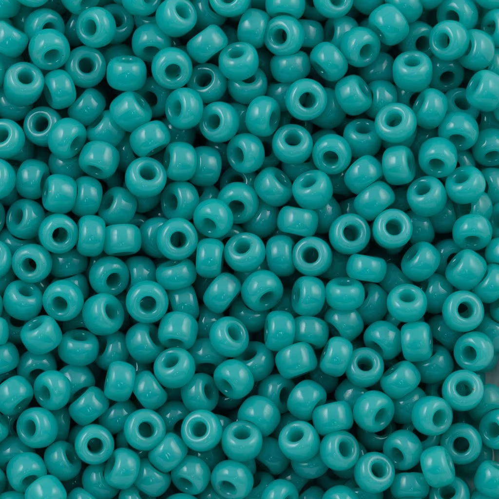 Miyuki Seed Beads 8/0 Opaque Turquoise Green , 0412