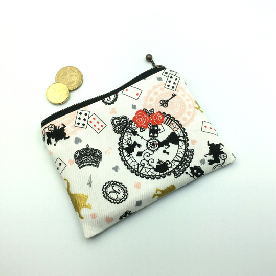 Alice in Wonderland Coin Purse