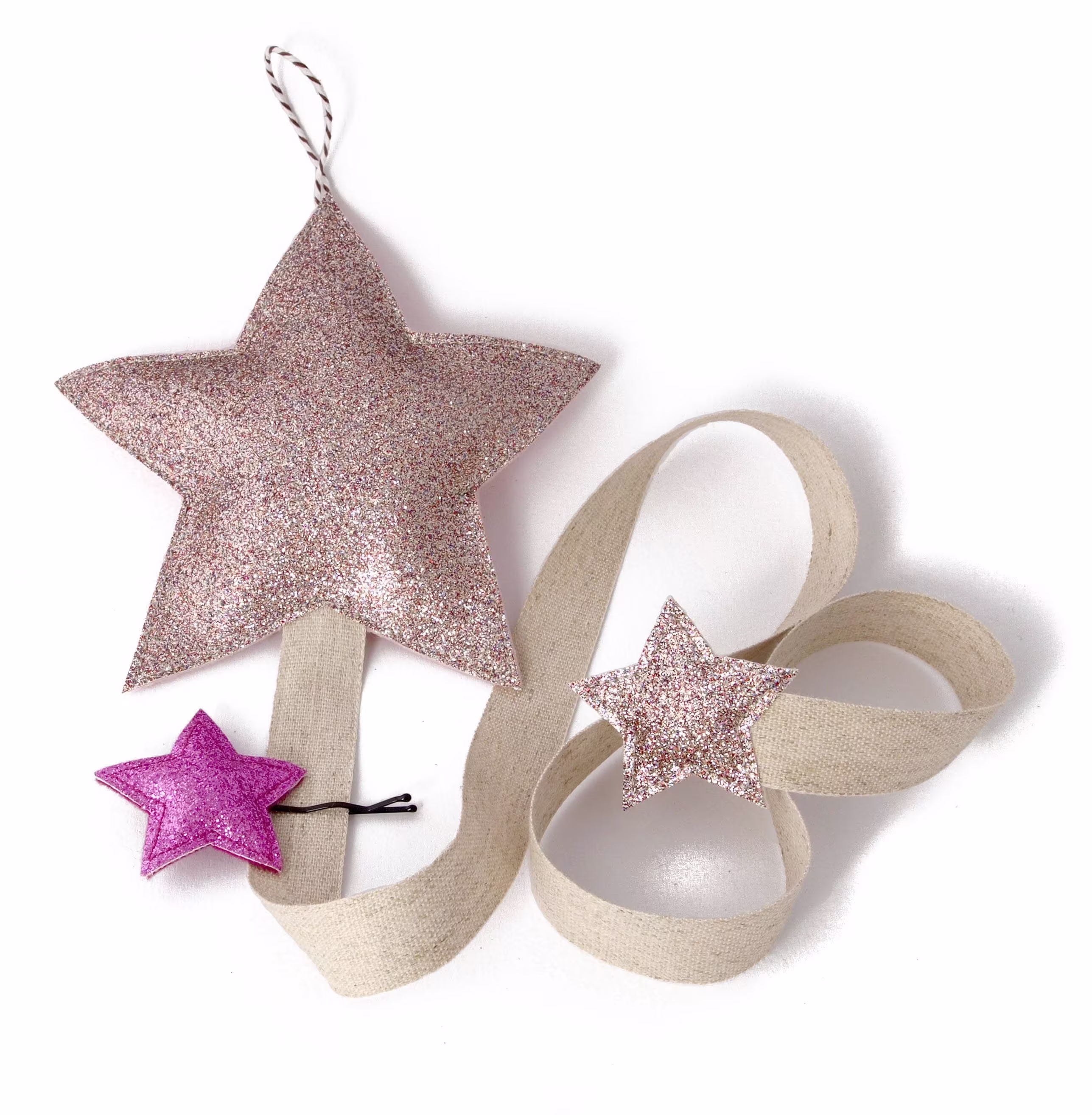 Hair Bow Holder - Clip Organizer Star Wall Decor