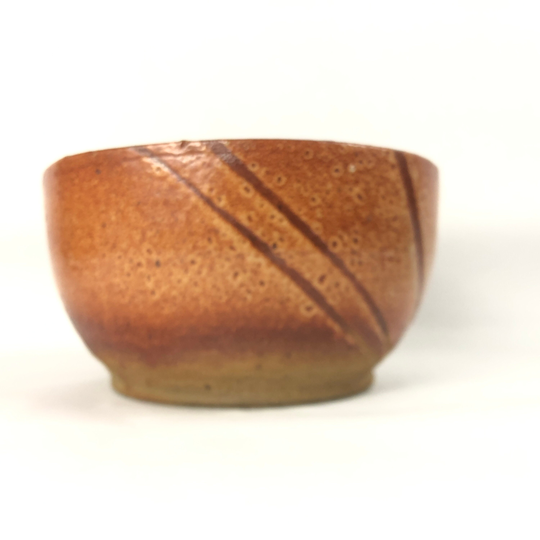 Vintage Organic Modern Studio Pottery Centerpiece Or Fruit Bowl 0501Sh