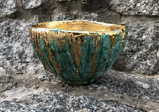 Traditional Japanese Tea Ceremony Bowl in Modern Style, Matcha Chawan