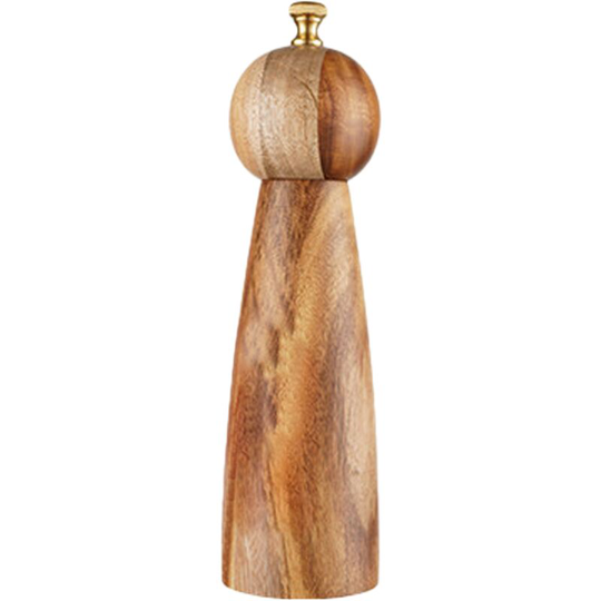 Fvbjd - Salt or Pepper Grinder, Pepper or Salt Grinder Wood with a Adjustable Ceramic Rotor for your kitchen