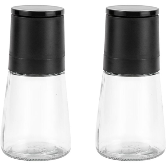 Salt and Pepper Grinder with Adjustable Coarseness by Ceramic Rotor Pepper Mill Shaker and Salt Grinders black cover