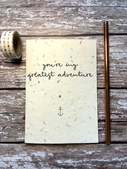 Valentine's Seed Card, Eco Friendly Card
