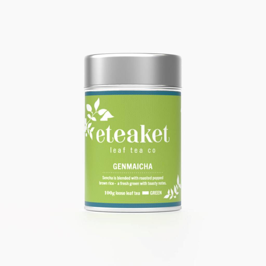 Genmaicha Loose Leaf Green Tea With Keep Tin