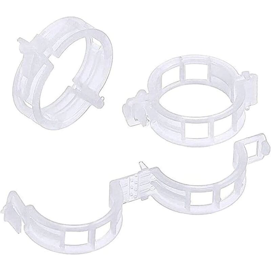 200 Pieces Plant Graft Clips,200 Pcs Tomato Vine Clips, Garden Plant Support Clips for Vegetables Tomato Vine Growing Rods Upright and More