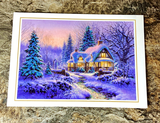 Vintage Seasonal Holliday Greeting Card