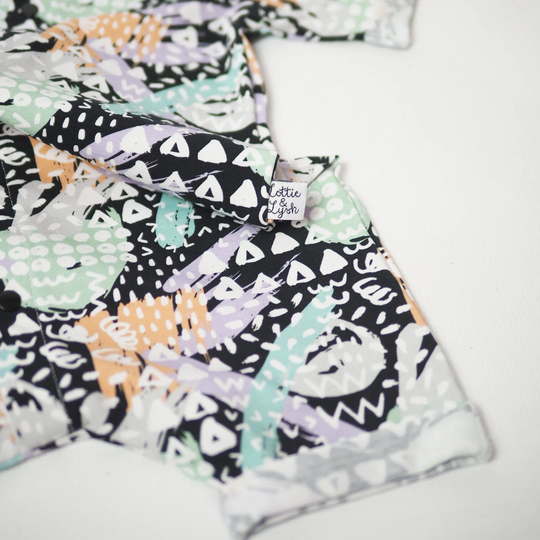 Organic Baby Romper - Onsie Baby Girl Outfit Newborn Long Toddler Kids Short