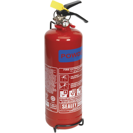 Sealey - SDPE02 Fire Extinguisher 2kg Dry Powder