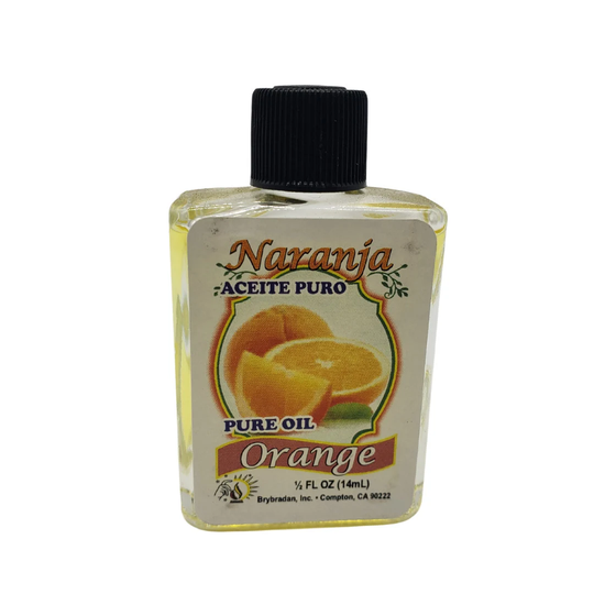100% Orange Oil/Aceite De Naranja Puro