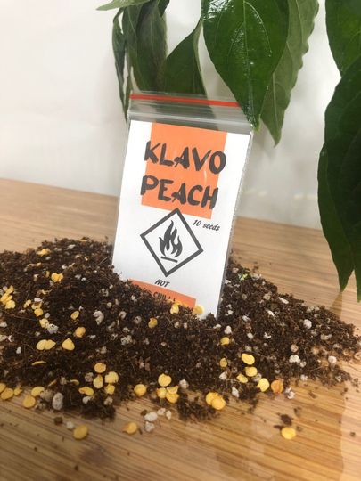 Klavo Peach Chilli Seeds