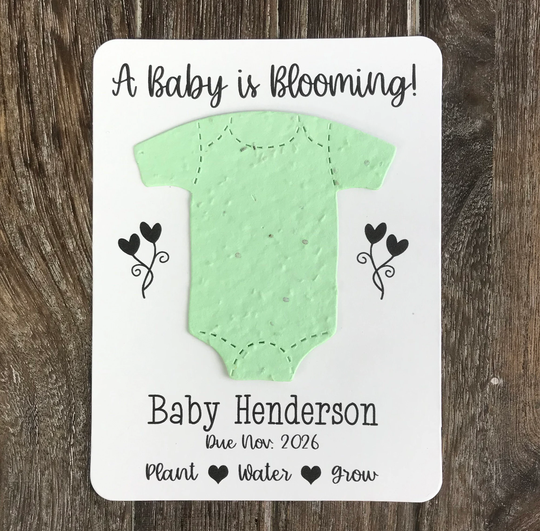 Bodysuit "A Baby Is Blooming