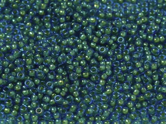 Miyuki Seed Beads 11/0 Fancy Lined Aqua Green , 3743