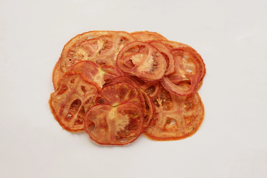 10 Pcs Of Dried Tomato Slices, Organic, Chips, Tomato, 100% Natural, Air-Dried, No Artificial Colors & Additives