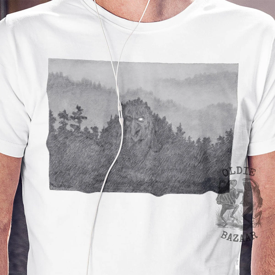 The Forest Troll | 1892 - Unisex Organic T-Shirt, Vintage Style Art T-Shirt