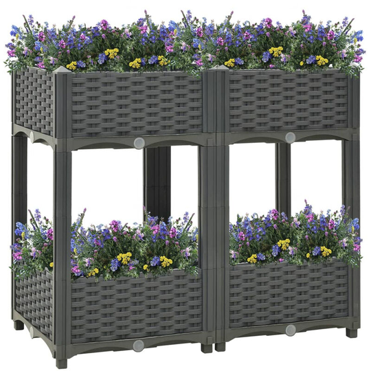 Raised Bed 80x40x71 cm Polypropylene