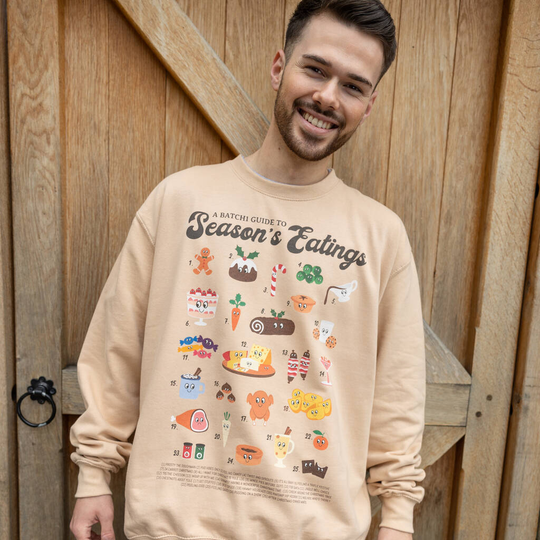 Season's Eatings Men's Christmas Guide Jumper