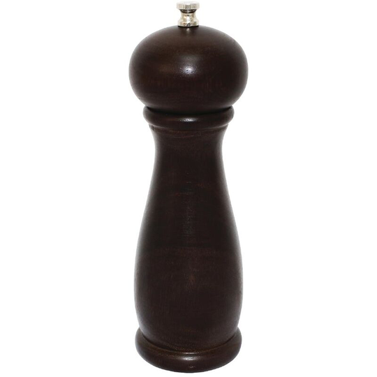 Dark Wood Salt and Pepper Mill 8in - CE334