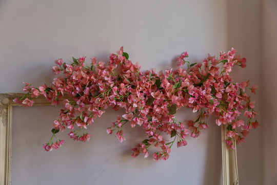 Gorgeous Rose-Colour Bougainville Garland 40 Inch/1 M Long